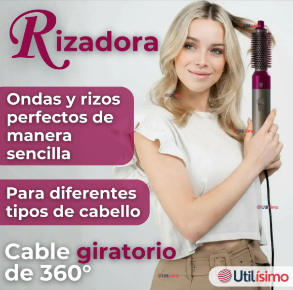 💖 Secador 5 en 1: El secreto para un cabello con volumen y estilo todos los días