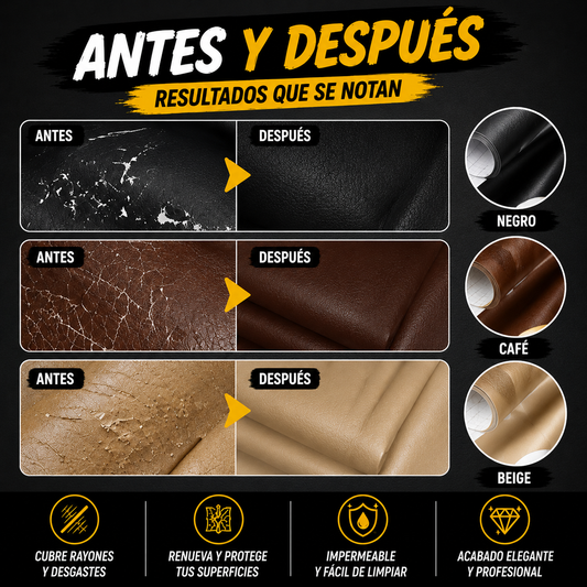 Cuero adhesivo