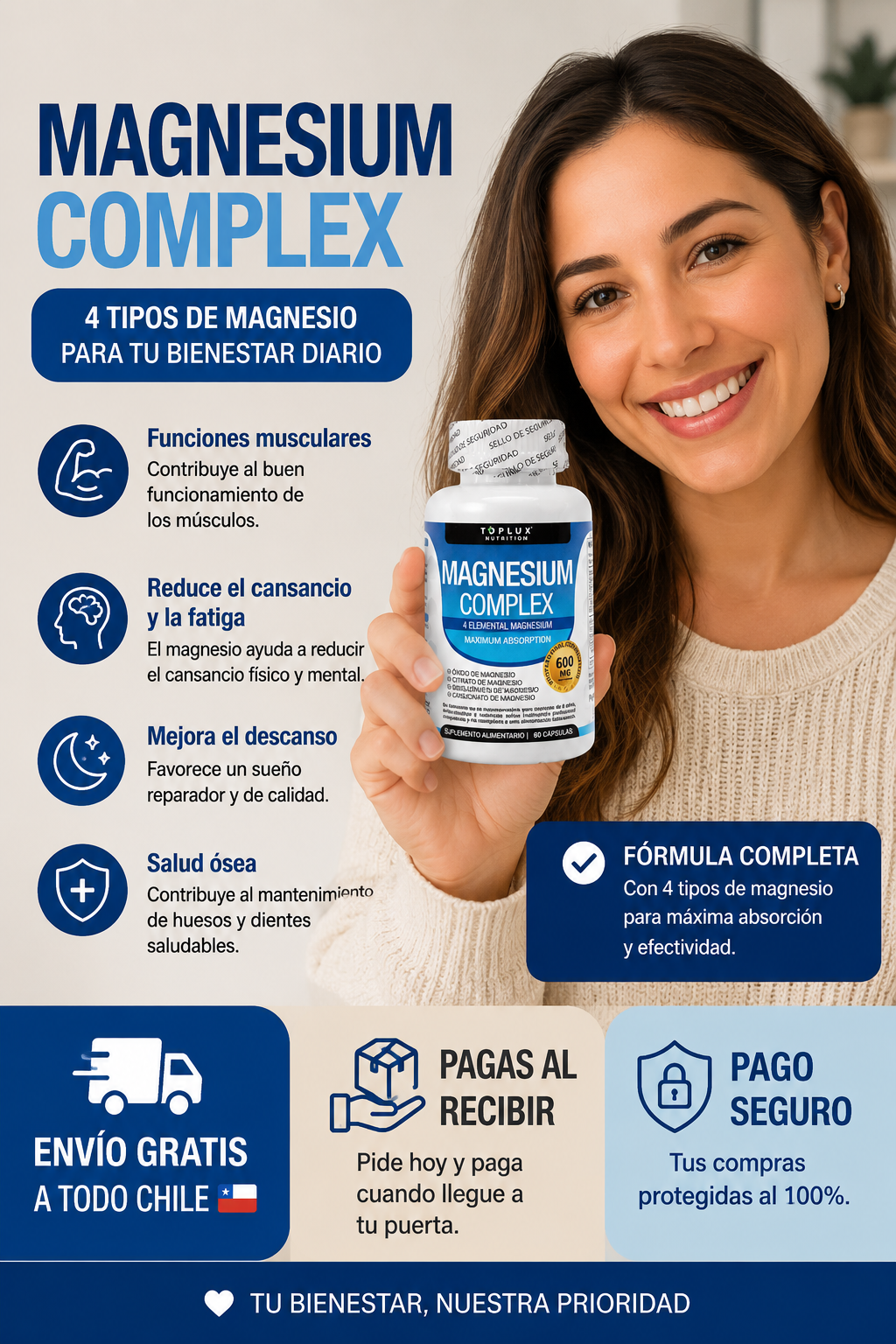 MAGNESIO COMPLEX 600MG