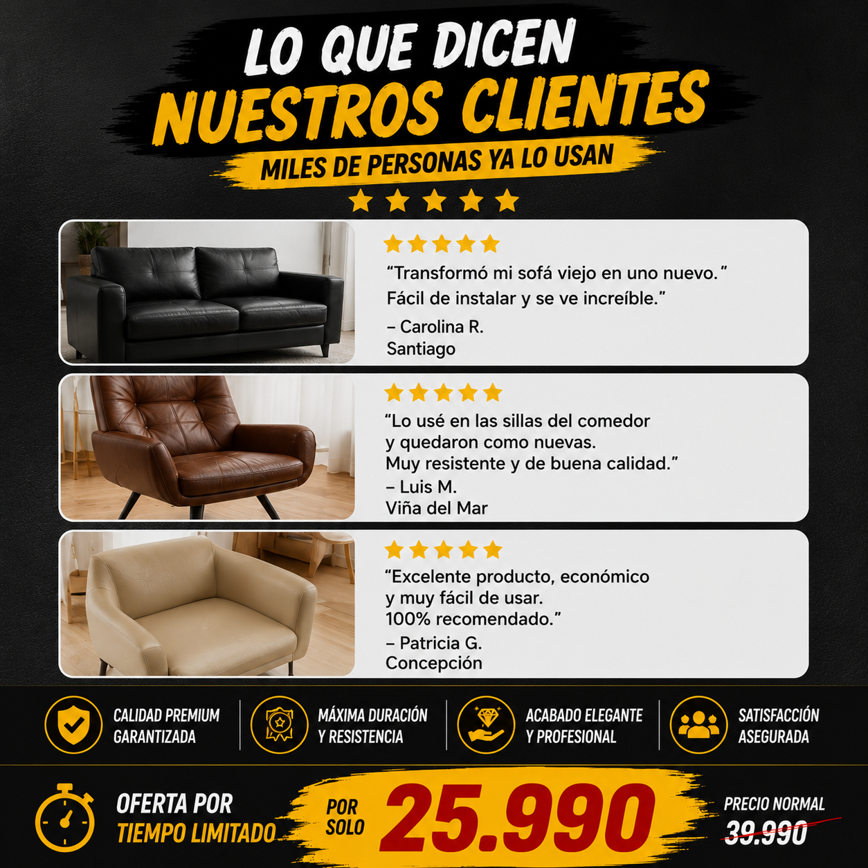 Cuero adhesivo